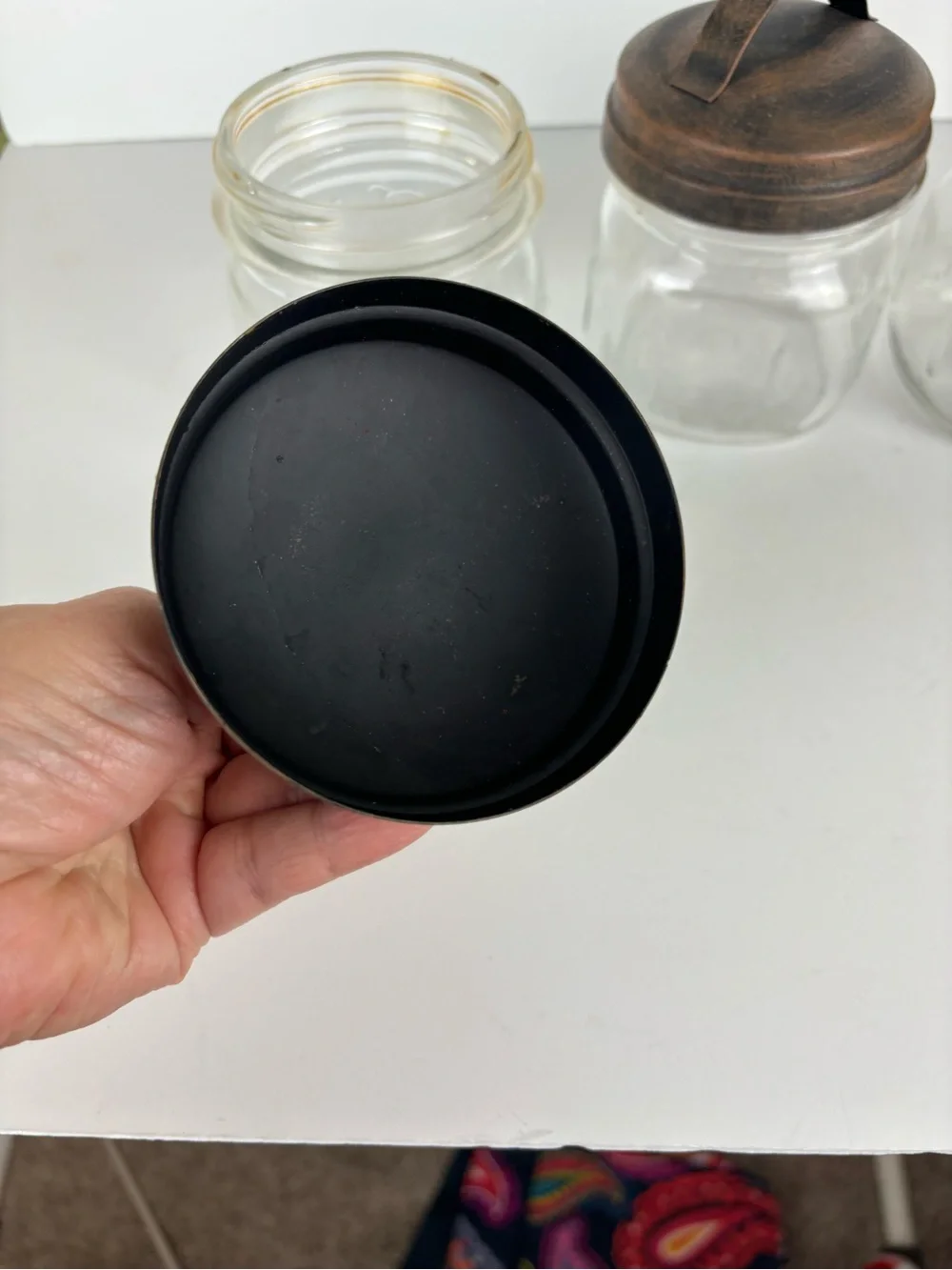 Wide Mouth Ball Special Jars with Decorative Lids